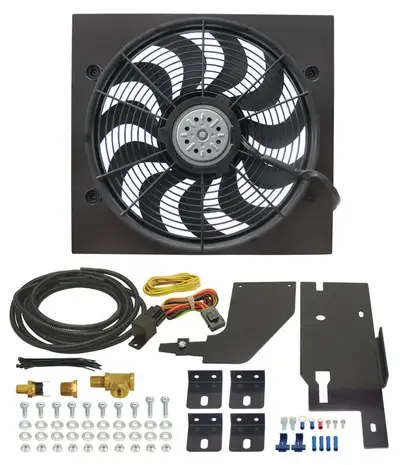 Derale Derale 20161 Electric Fan Kit, Direct Fit