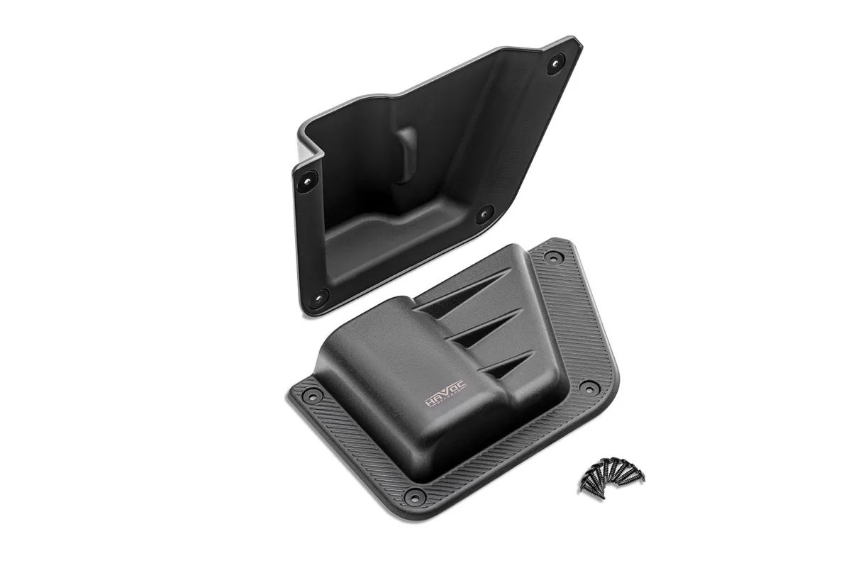 HAVOC Offroad's Rear Door Panel Pockets w/ Cupholder are built for 2021-2023 Ford Bronco models product image