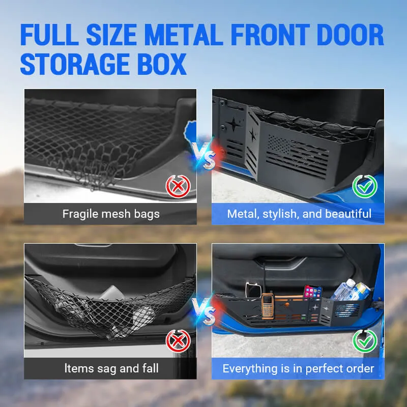Front Door Storage Side Box for 2018+ Jeep Wrangler JL product image