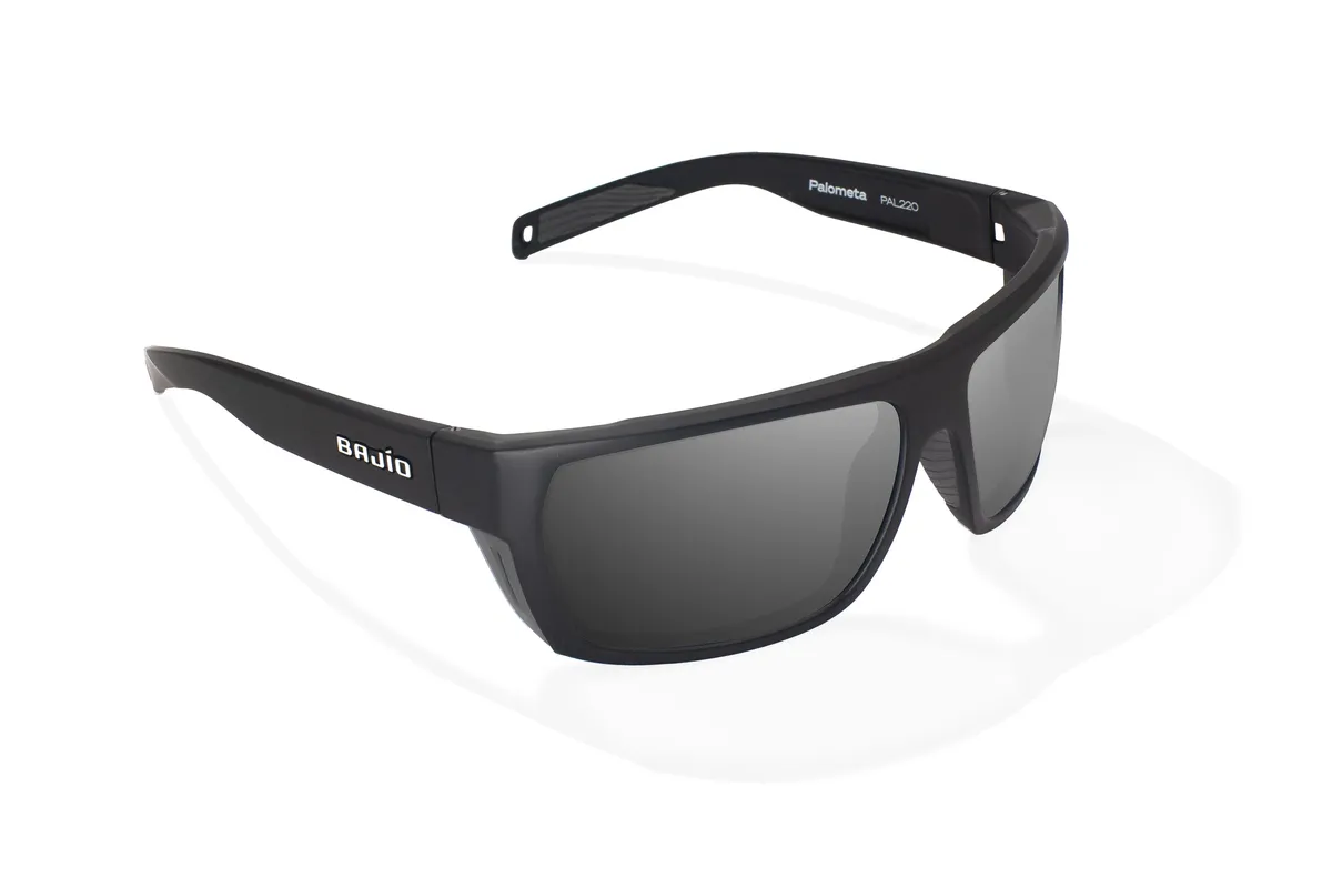 Palometa Gray Glass Blue Tort Matte Sunglasses product image