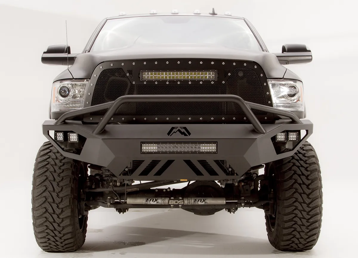 1018 RAM 2500/3500(19 Classic)vengeance Front Bumper W/Prerunner Guard Matte Black product image