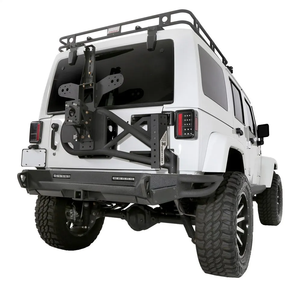 XRC Gen 2 Bolt-On Tire Carrier - Textured Black (07-18 JK/JKU) product image