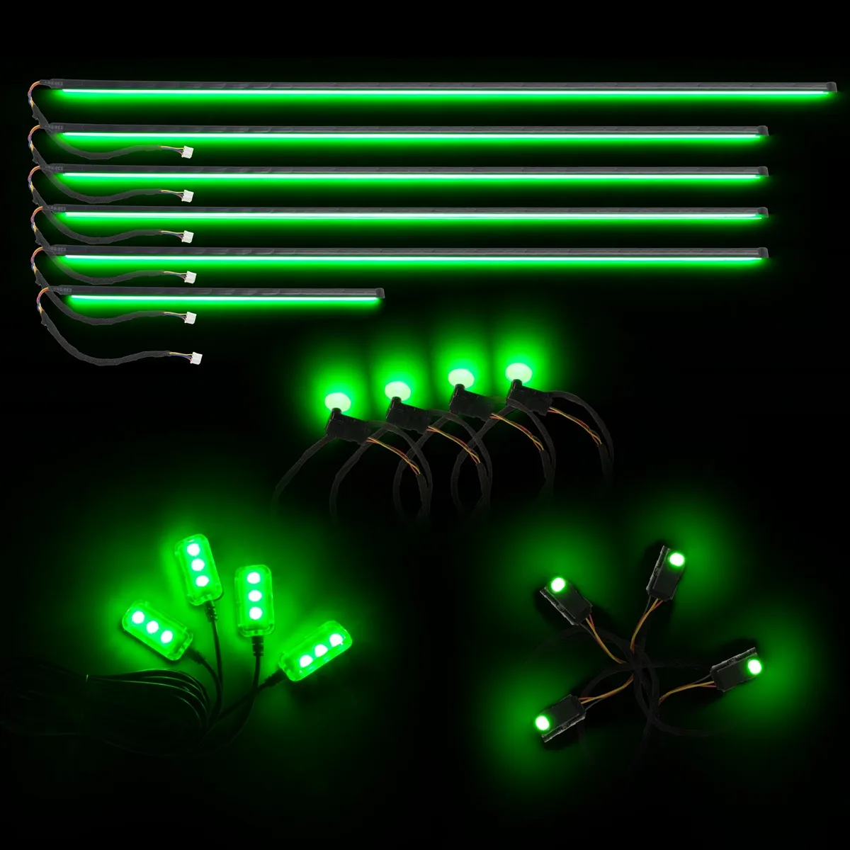 Oracle Lighting Dynamic ColorSHIFT 18 Piece Universal Full LED Interior Dash Board Kit 4240-332 product image