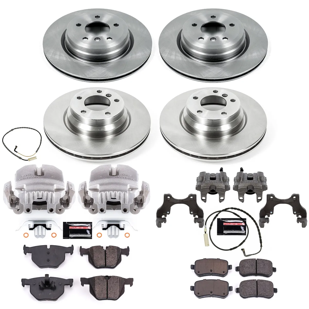 Z17 Direct Replacement Kit: Rotors; Ceramic Pads; Pad Sensors; Calipers product image