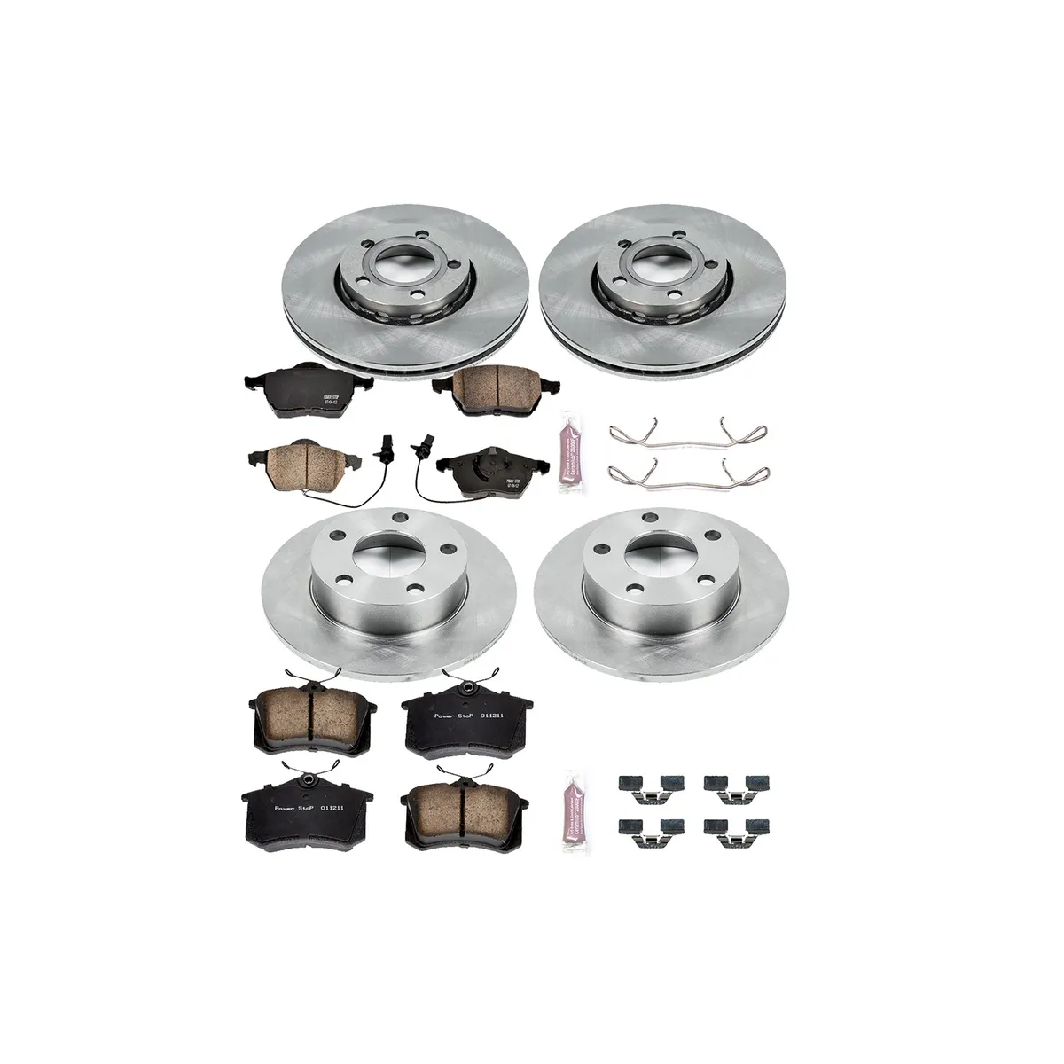Z17 Direct Replacement Kit: Rotors; Ceramic Pads W/Hardware product image