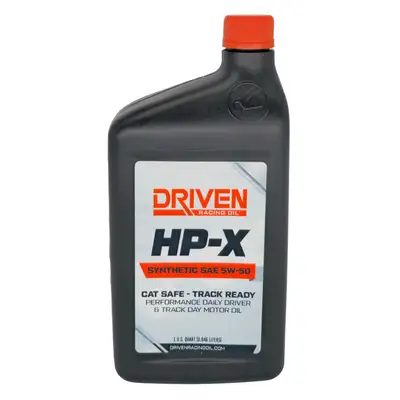 Driven Racing Oil HP-X SAE 5W-50 | Case (12 Quarts)
