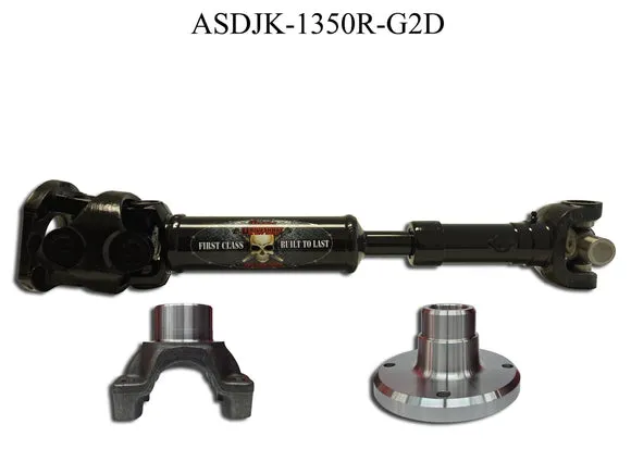 Adams Driveshaft Heavy Duty Greasable Rear 1350 CV Driveshaft - JK 2dr product image