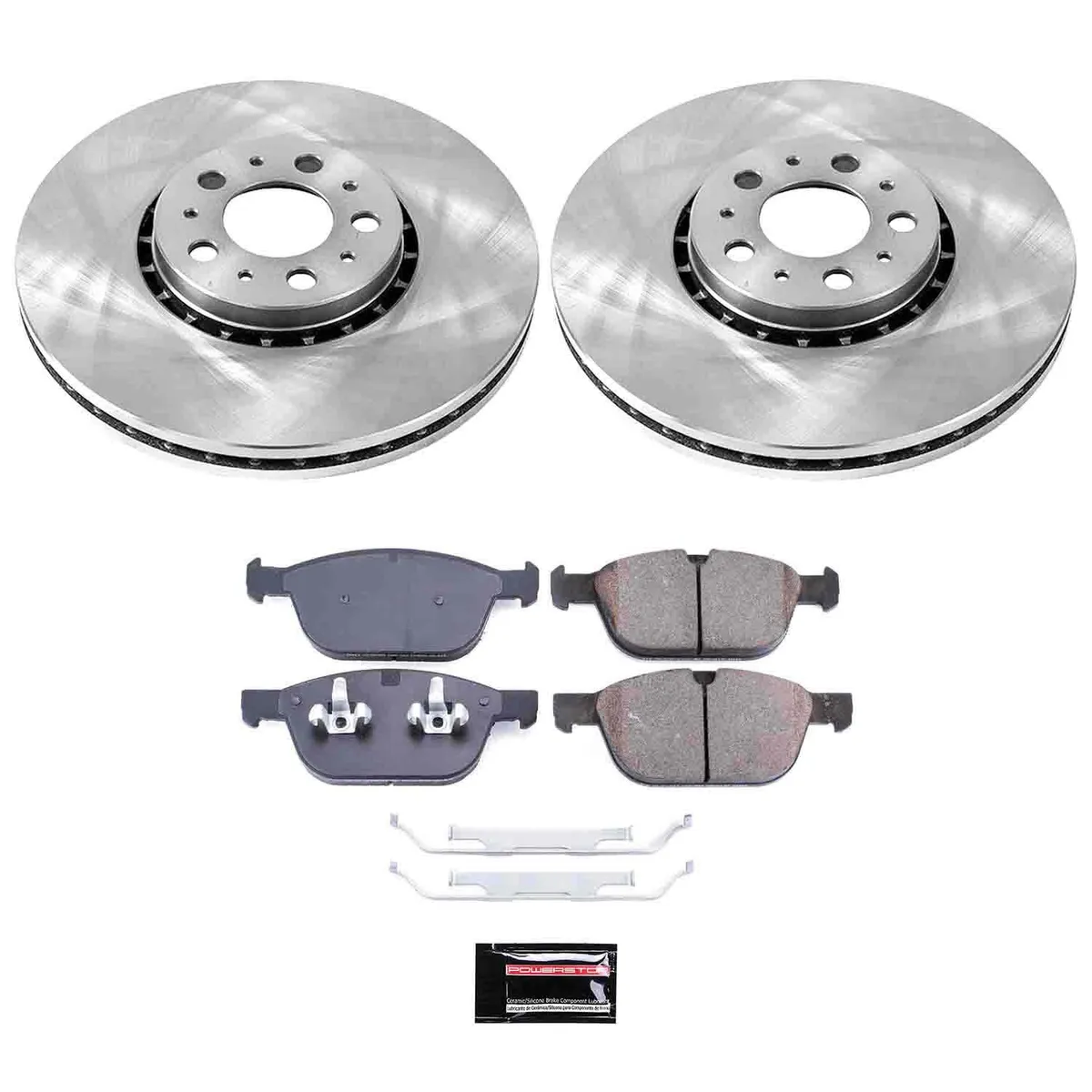 Z17 Direct Replacement Kit: Rotors; Ceramic Pads W/Hardware product image