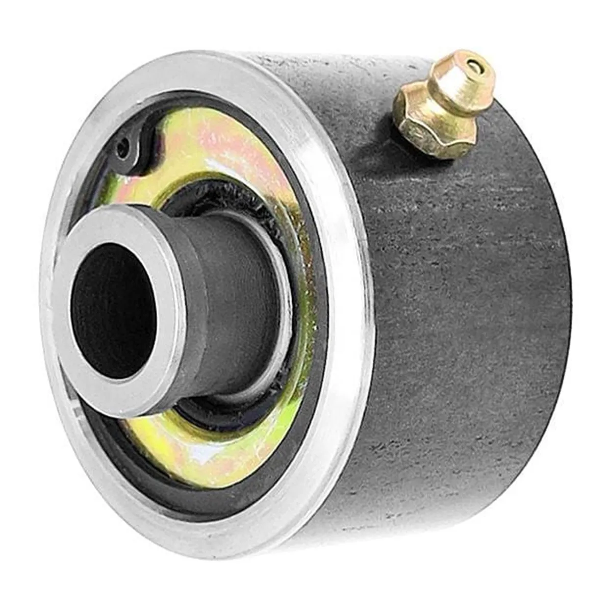 RockJock Johnny Joint Rod End 2 in. Narrow Weld-On 1.600 in. x .562 in. Ball Safety Washer Installed Externally Greased RJ-305000-101 product image