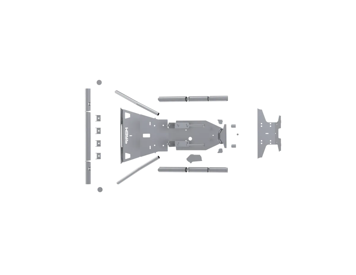 MBRP 2024-2025 Can-Am Maverick R Steel Front Race Bumper Builder Kit AC-9219-02 product image