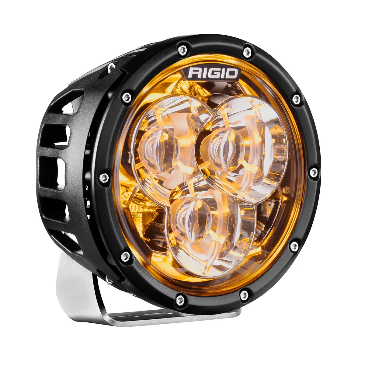The 360-Series Laser Edition has revolutionized the off-road lighting industry with RIGID s patented Hybrid Optic system; which combines a reflector and a focusing lens to maximize optical efficiency. product image