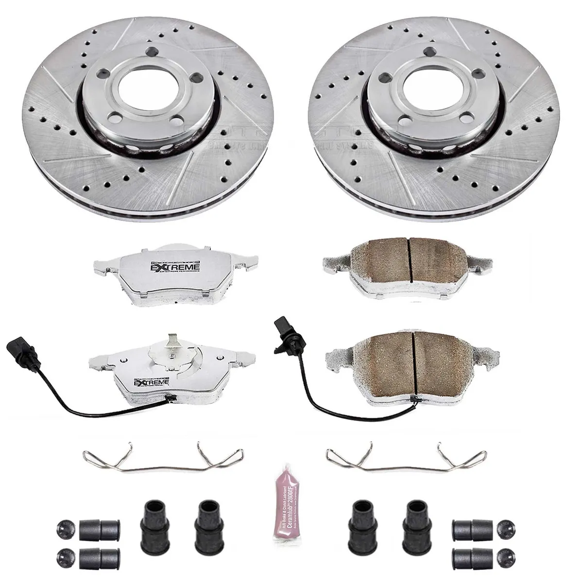 Z26 Street Brake Kit Front 1999-2004 Audi a4 1999-2006 Audi a4 Quattro 1998-2001 Audi a6 1998-200 product image