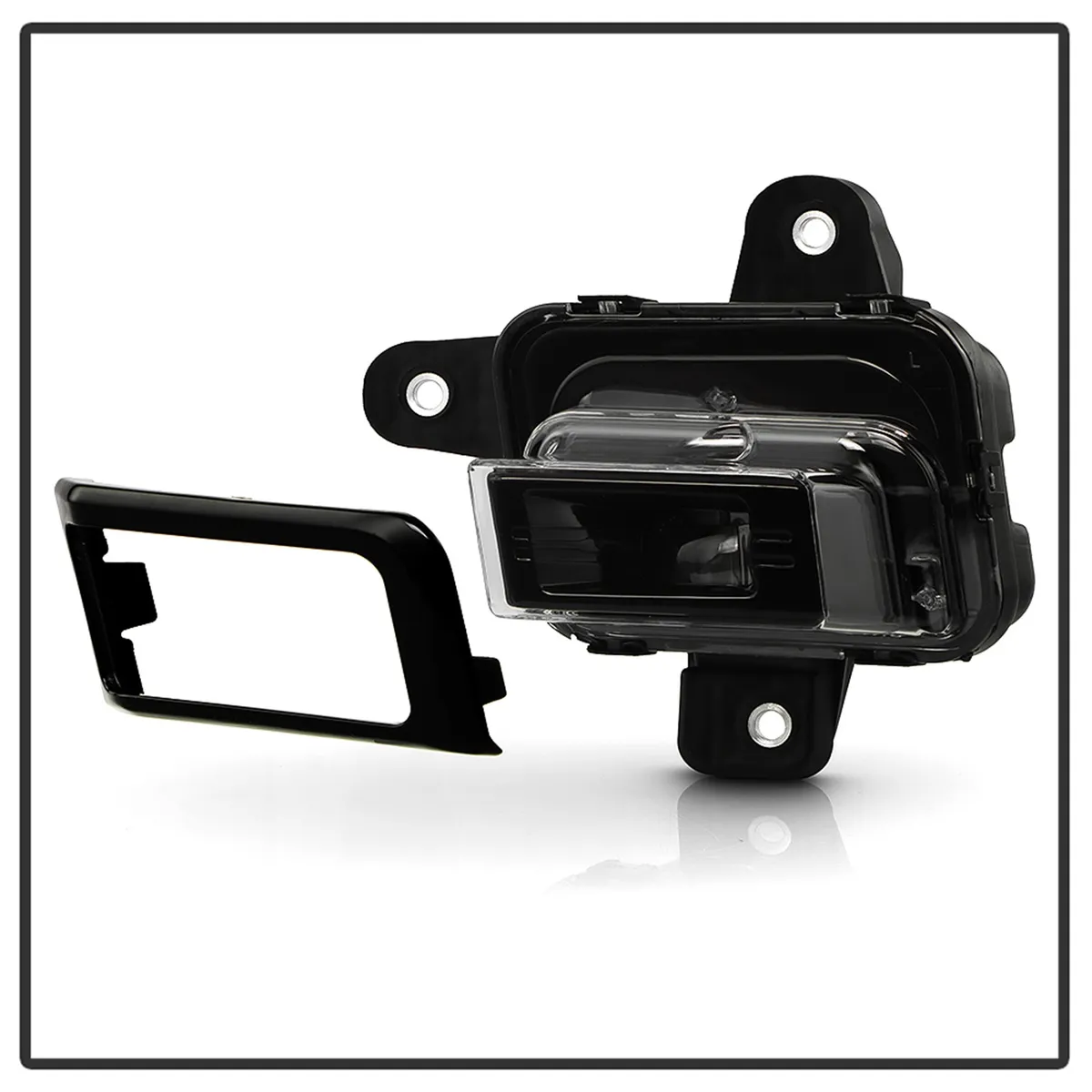 ( Spyder ) Gmc Sierra 1500 2023-2025 ( do Not Fit 2500/3500 Models ) OEM Style Full LED Fog Light W/Universa Switch- Clear product image