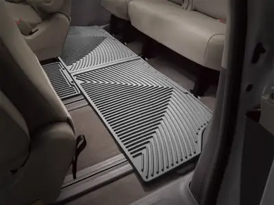 Weathertech 2011 + Toyota Sienna Grey Rear Rubber Mats 3rd row