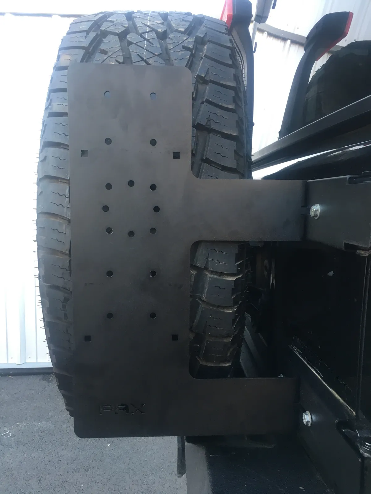 0718 Wrangler Rotopax Tailgate Mount product image