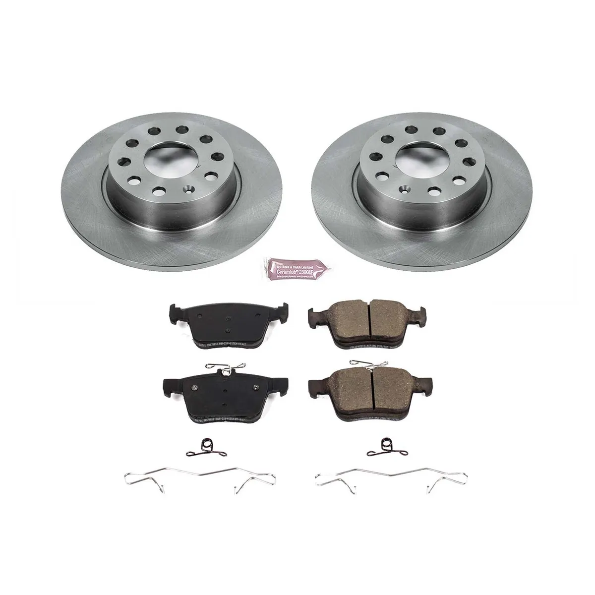 Z17 Direct Replacement Kit: Rotors; Ceramic Pads W/Hardware product image