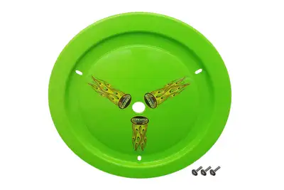 Dominator Race Body Wheel Cover Bolt-On Xtr Green