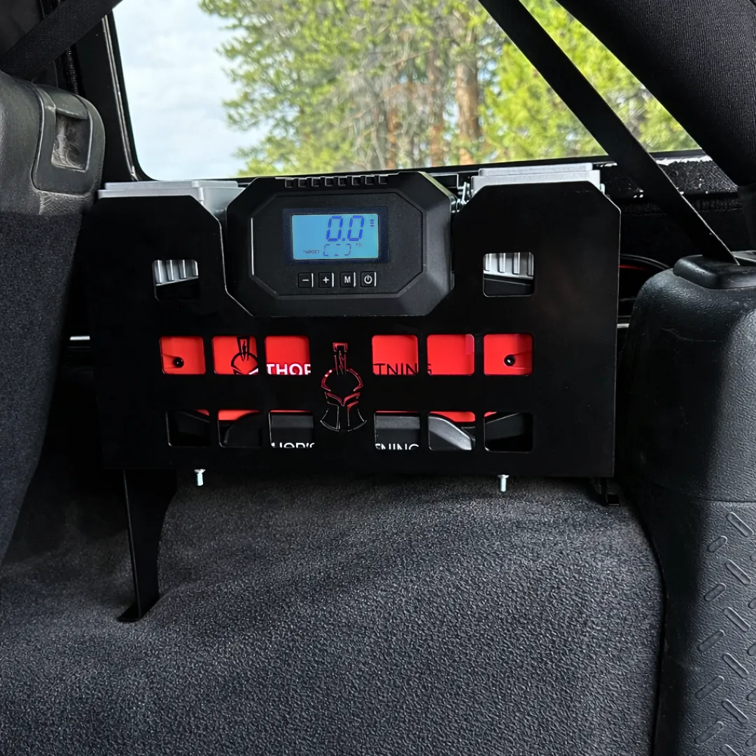 Thor's Lightning Refuge MOLLE Portable Air Compressor Storage Mount for Jeep Wrangler JKU 2007-2018 product image