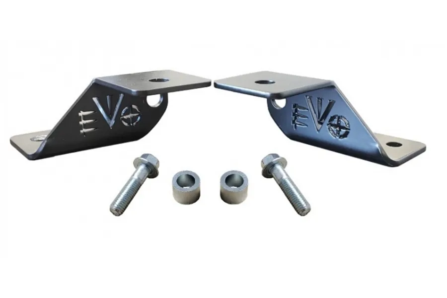 Jeep JL & JT Gladiator A Pillar Cowl Ditch Light Mounts, Pair Black product image