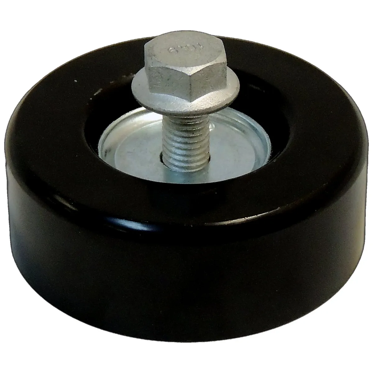 Drive Belt Idler Pulley; For Use w/ 2007-18 Jeep JK Wrangler/ 2008-12 KK Liberty/ 2007-09 Dodge Nitro; w/ 2.8L Diesel Engine; Smooth; Top Idler; product image
