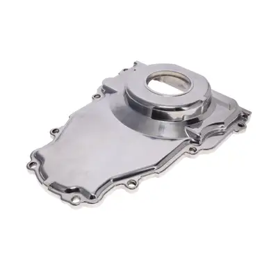 Top Street Performance Top Street Performance 81065P TSP GM LS 1-Piece Polished Aluminum Timing Cover with Crank Seal and Gasket