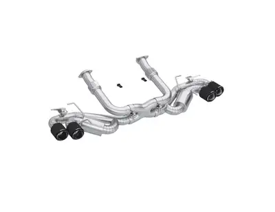 MBRP Exhaust 20-Present Chevrolet Corvette C8 6.2L Armor Pro Cat-Back Active Exhaust System Quad Rear Outlet with Carbon Fiber Tips MBRP