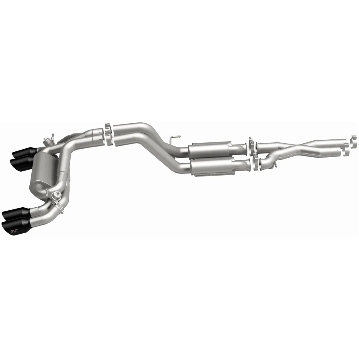 MagnaFlow 2021-2025 Jeep Wrangler JL Street Series Cat-Back Performance Exhaust System - 392 product image