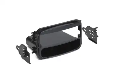 Metra Electronics TURBOKits; Radio Installation Kit; Incl. Instructions/Hardware/Pocket Holds Two CD Cases; For ISO; High-Grade ABS Plastic;