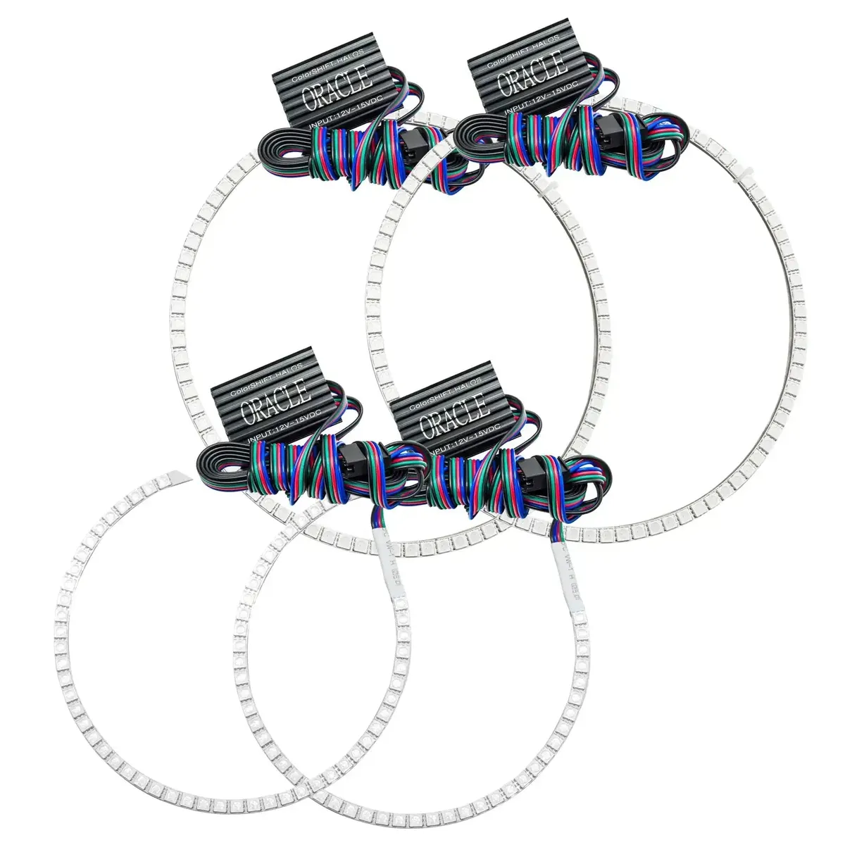ORACLE Lighting 2008-2010 Jeep Grand Cherokee LED Headlight Halo Kit product image