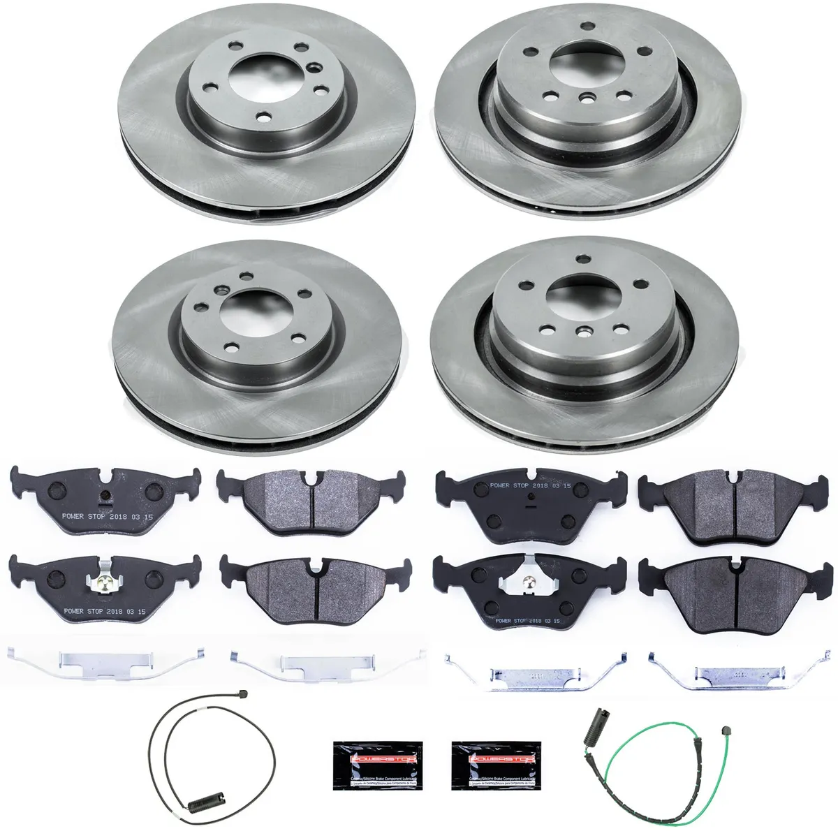 Track Day Spec Kit-Stage 2 Kit For Spec Racing Series/Advanced Track Day Enthusiasts: Rotors And Pads-For Use W/Race Tires product image
