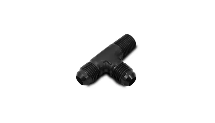 Vibrant Performance - 10471 - Male Flare Tee with Pipe On Run Adapter Fitting; Size: -4AN x 1/8 in. NPT product image