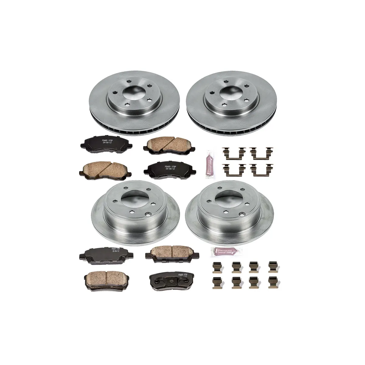 Z17 Direct Replacement Kit: Rotors; Ceramic Pads W/Hardware product image