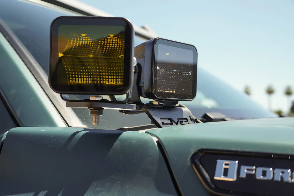 DV8 DV8 Offroad 2025 Toyota 4Runner Ditch Light Brackets LBTF3-01 product image