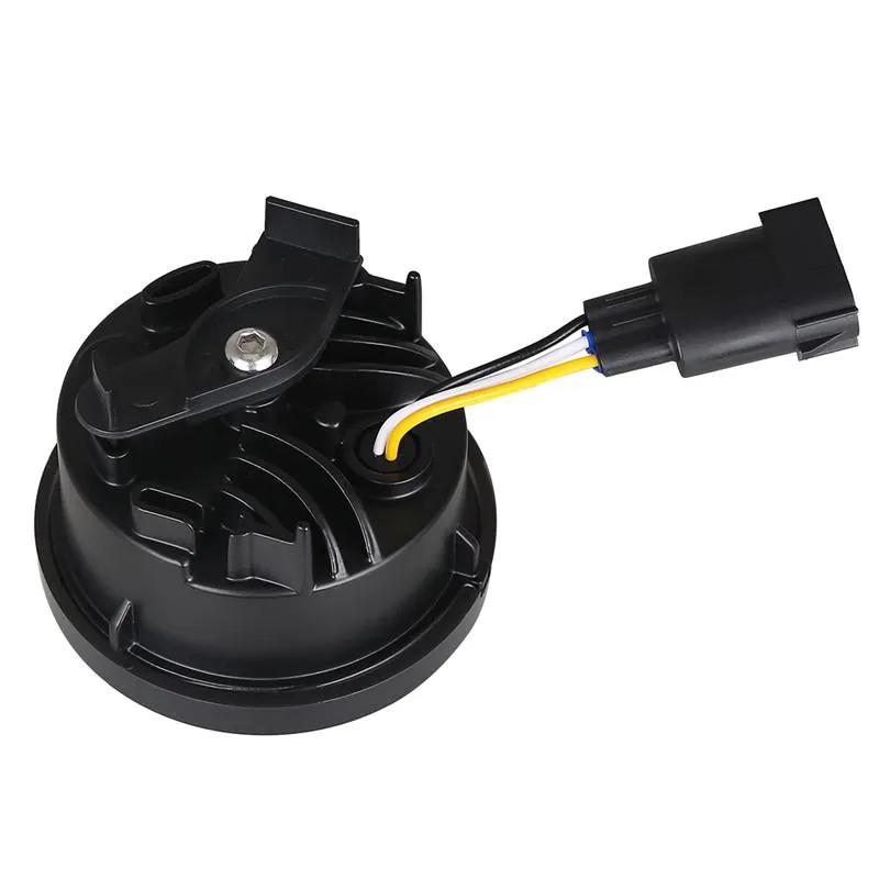 LED Round Turn Signals with Smoked Lens For Jeep Wrangler JK product image