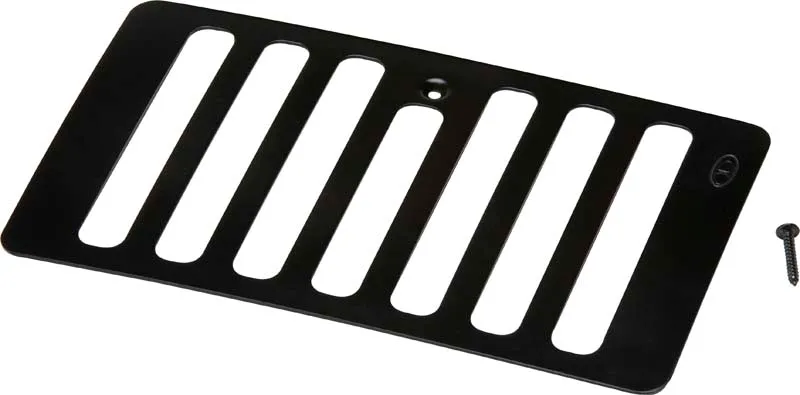 Jeep TJ Hood Vent 98-06 Wrangler TJ Powdercoat Black Kentrol product image
