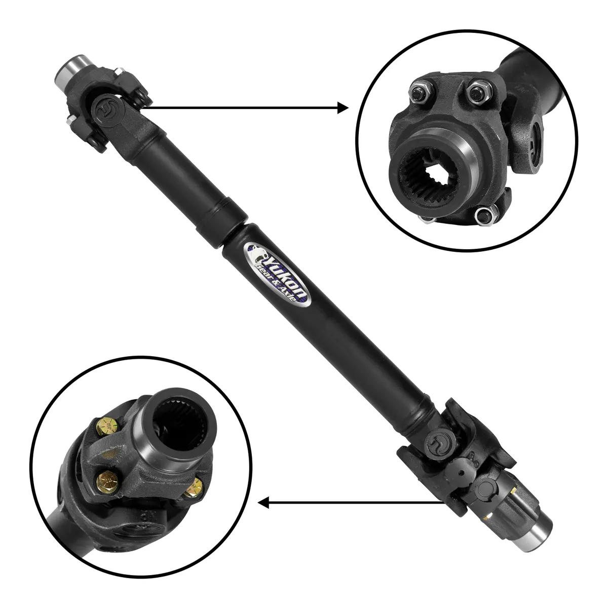 Performance Rear Driveshaft 2018 Jeep JL Wrangler Sport 2 Dr Manual 2018+ JL Sport Rear Driveshaft 1310 HD 2DR M/T W/ Dana 35 Yukon Gear product image