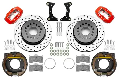 Wilwood Brakes Wilwood Kit Rear Fdli gm G-Body 12.19 Rotor 140-17121-Dr