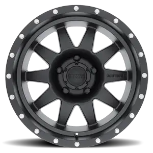 Method Race Wheels Aluminum Wheels 17x9 The Standard MR301 Bolt Pattern 5 On 114.3 Offset -12 Lip Size 3.46 Matte Black MB Method