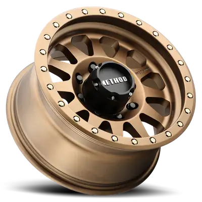 Method Race Wheels Aluminum Wheels 17x8.5 Double Standard MR304 Bolt Pattern 8 On 165.1 Offset 0 Lip Size 2.6 Method Bronze BRZ Method