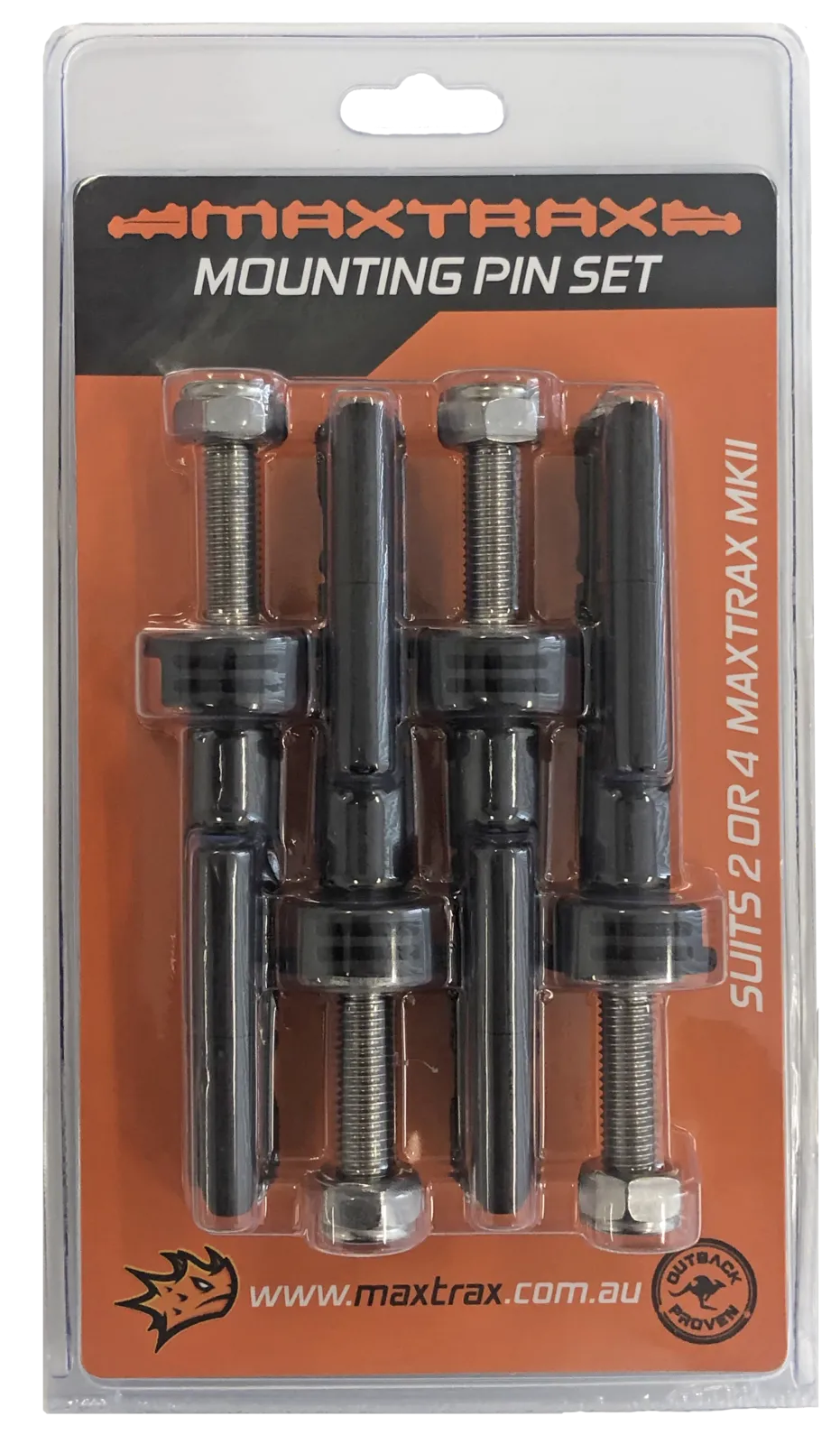 MAXTRAX MAXTRAX Mounting Pin Set - MKII (17mm & 40mm)