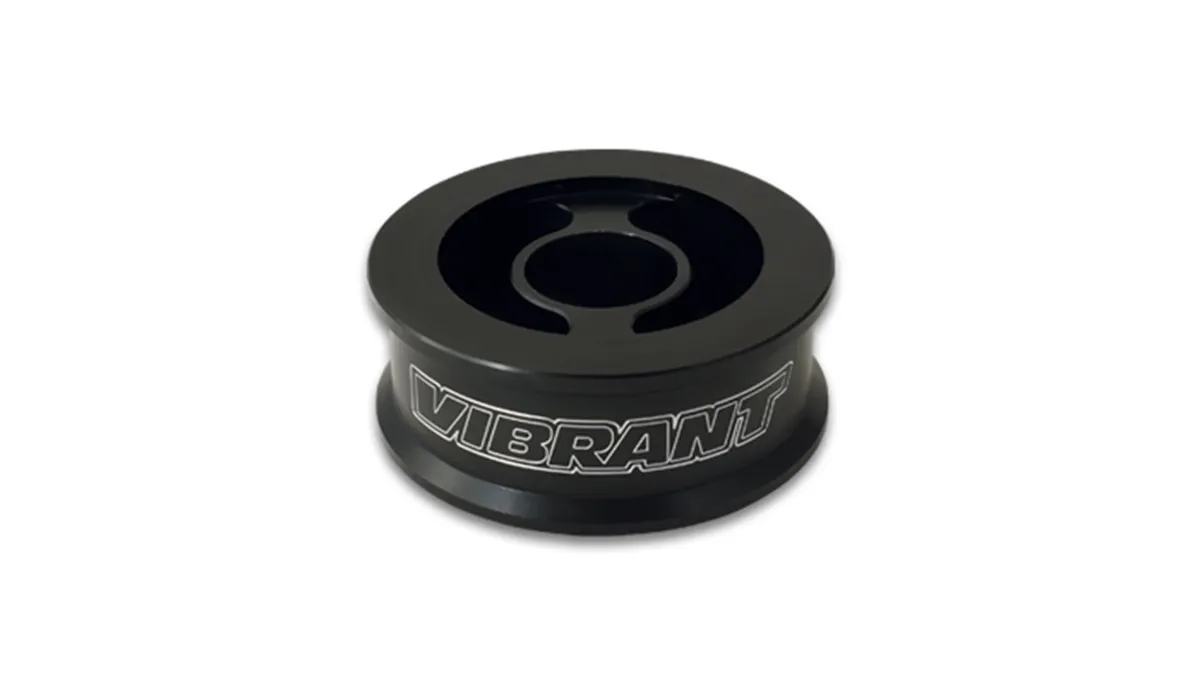 Vibrant Performance - 17070 - Oil Filter Spacer Assembly with Pair of 1/8 in. NPT Sensor Ports product image
