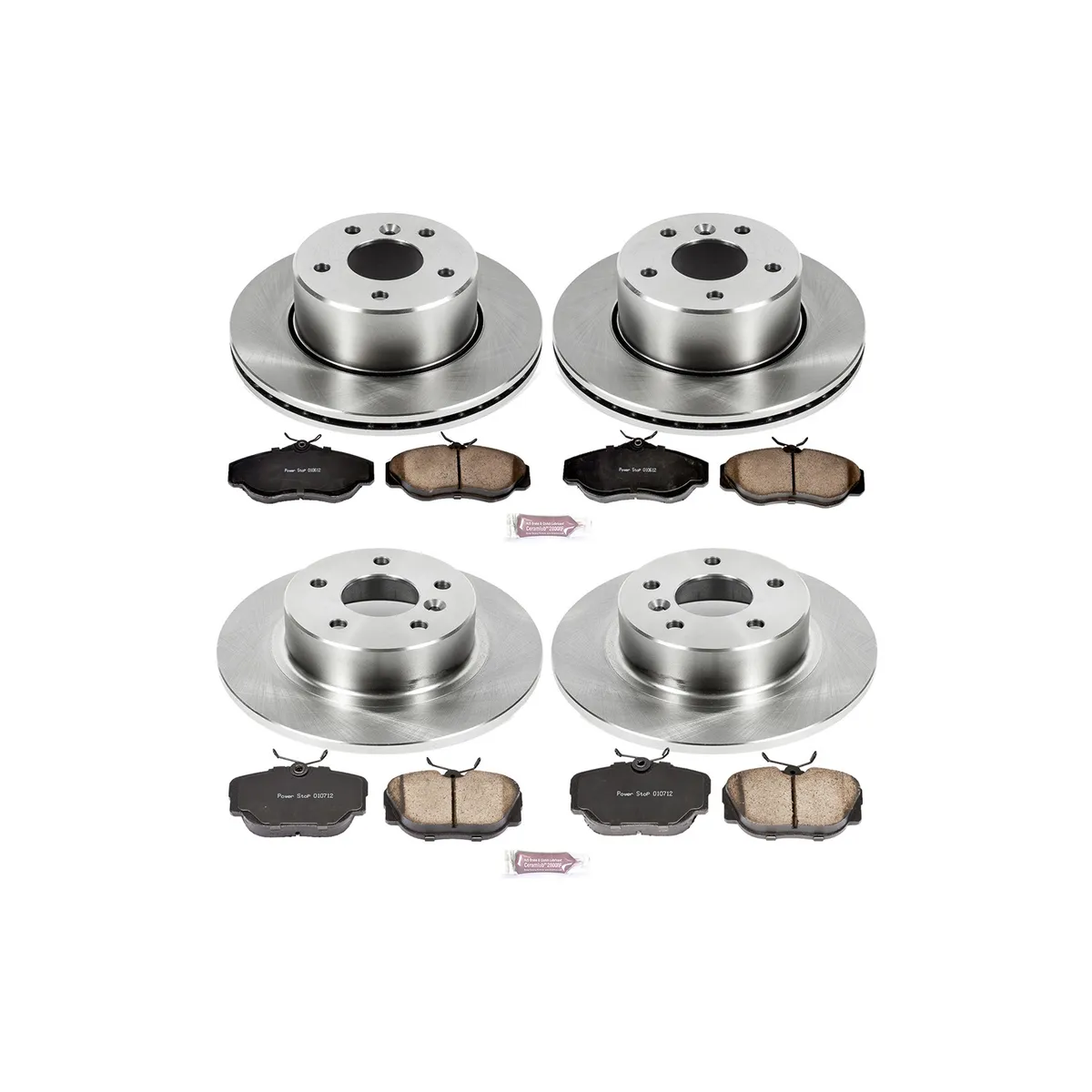 Z17 Direct Replacement Kit: Rotors; Ceramic Pads W/Hardware product image