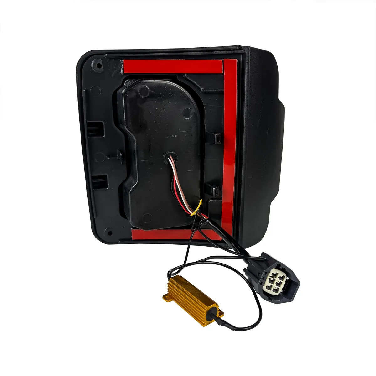 JK to JL Conversion Tail Lights - Red Lens For 07-18 Jeep Wrangler JK/ JKU(DOT Approved) product image