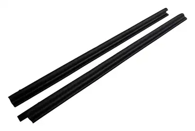 Crown Automotive Jeep Replacement Outer Door Glass Weatherstrip Kit For 19761995 Jeep YJ Wrangler & Cj5 7 & 8