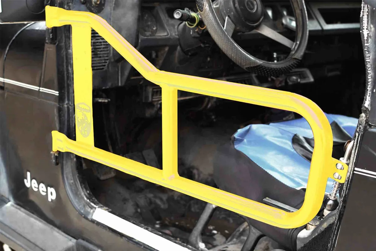 Steinjäger Doors CJ-7 1981-1986 Trail, Tubular Style Neon Yellow product image