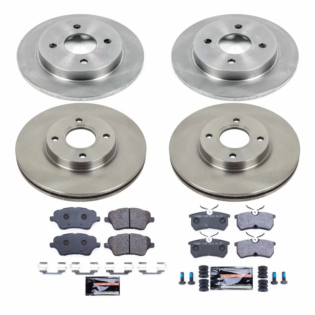 Track Day Kit-Stage 1 Kit For Track Day Enthusiasts: Rotors And Pads-For Use W/Street Tires product image