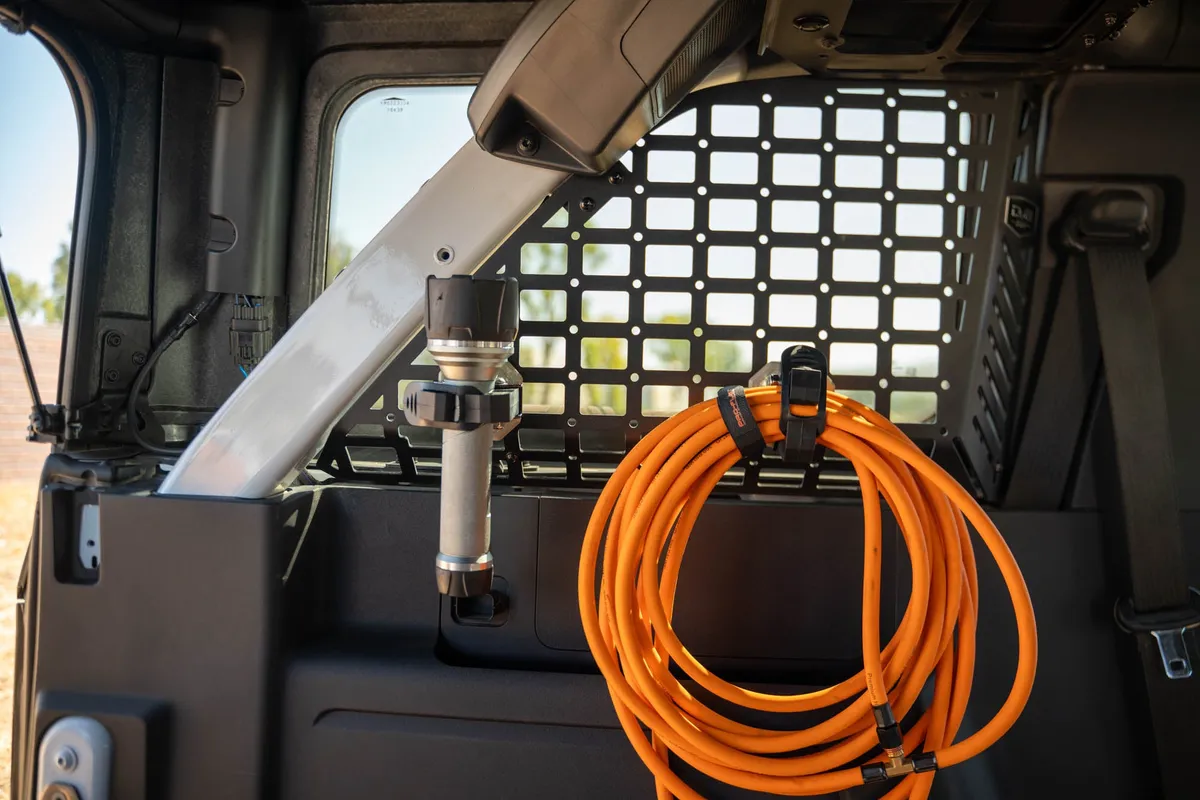 Quick Release Molle Panel Tool Mounts Red For Mollee 1.5x1in product image