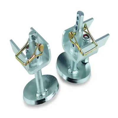 Warn WARN - Upgrade your threaded plow skids to these heavy-duty quick release skids. Compatible with standard blades - PN 37574, PN 38732 and PN 38121.