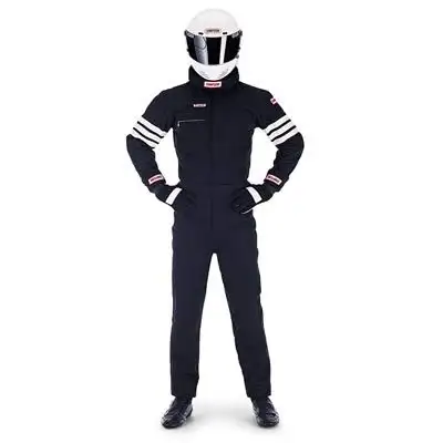 Simpson Safety Suit Std Single Layer Small Black