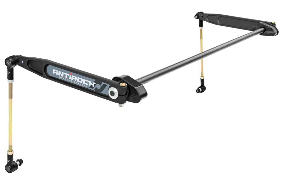 Rock Jock Antirock Sway Bar Kit JL 2D or 4D Rear Bolt-On Forged Arms 1 Inch Bar RockJock 4x4